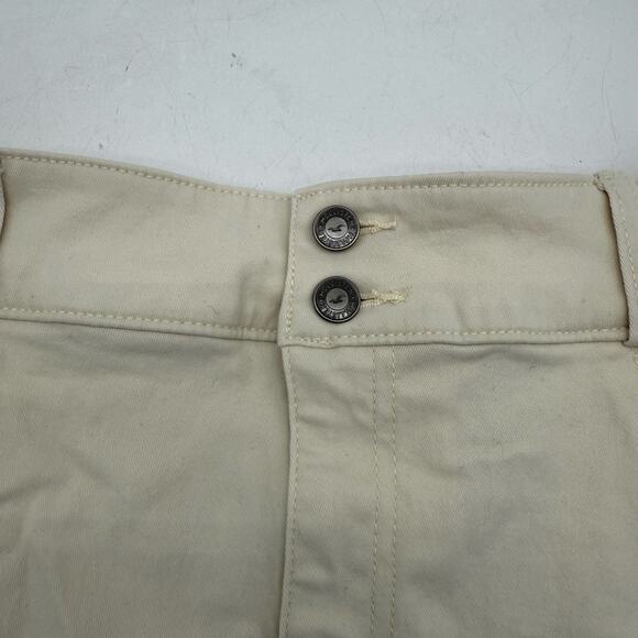 Hollister Beige Ruffle Mini Skirt Women’s Size S Pleated Hem Y2K/00's - Picture 4 of 5